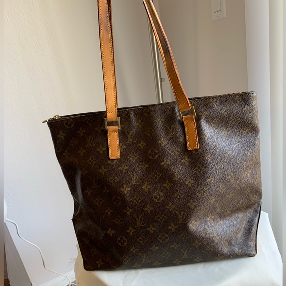 Louis Vuitton Monogram Coated Canvas Cabas Mezzo Bag - Picture 15 of 16